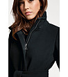 Дамско палто в черно Viv-1 снимка