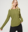 Дамски пуловер в цвят маслина Amina-0 снимка