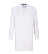 Бяла дамска риза с джобове Finola-1 снимка