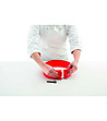 Червена силиконова форма за торта с керамична основа-1 снимка