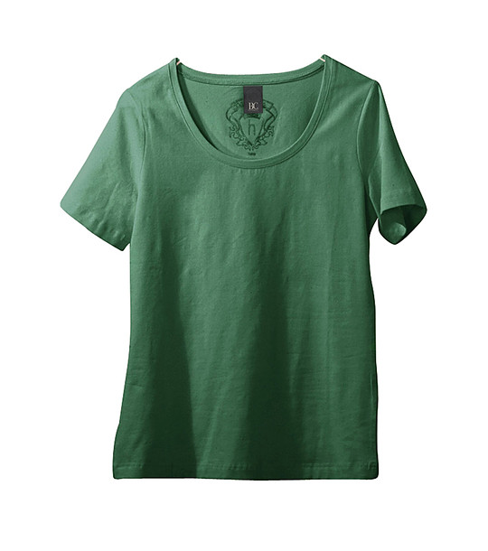 Зелена дамска памучна тениска Diana снимка
