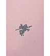 Розова дамска памучна жилетка Gisele-3 снимка
