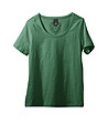 Зелена дамска памучна тениска Diana-0 снимка