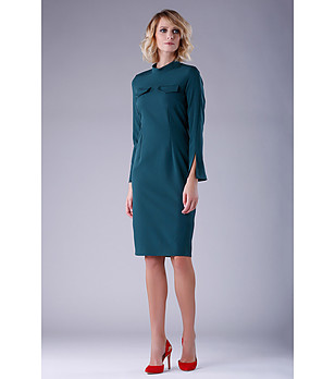 Зелена рокля с цепка Sanoma снимка