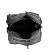 Черна кожена дамска чанта Klea-3 снимка