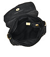Велурена черна дамска чанта Nara-3 снимка