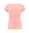 Розова дамска памучна тениска Glorin-1 снимка