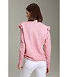 Розов дамски пуловер Lilia-1 снимка