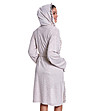 Комплект от пижама и халат в сиво-бежов нюанс Emily-1 снимка