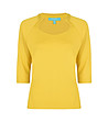 Жълта дамска блуза Gretta-0 снимка