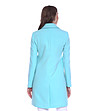 Дамско палто в цвят аква Misha-1 снимка