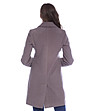 Дамско палто в кафяв нюанс Misha с вълна-1 снимка