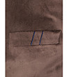 Мъжко вълнено кафяво сако Edoardo-3 снимка