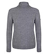 Сив дамски пуловер с вълна Tonina-0 снимка