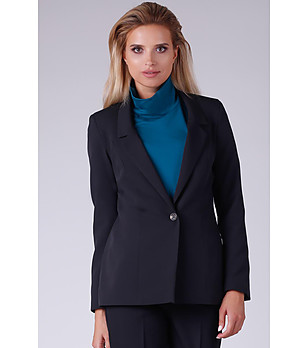 Дамско сако в черно с подплата Mela снимка