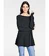 Черен дамски пуловер Daria-0 снимка