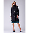 Дамско палто с вълна в черно Flavia-0 снимка