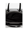 Черна дамска чанта Lina-4 снимка