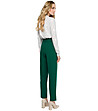 Зелен дамски панталон Sintia-3 снимка