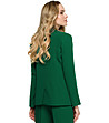 Дамско зелено сако Bella-3 снимка