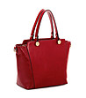 Чанта Magdaline в червено-2 снимка