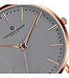 Розовозлатист дамски часовник с тъмносив циферблат Viv-1 снимка
