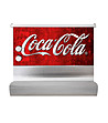 Магнитна поставка за кухненска хартия в сиво и червено Coca Cola-0 снимка