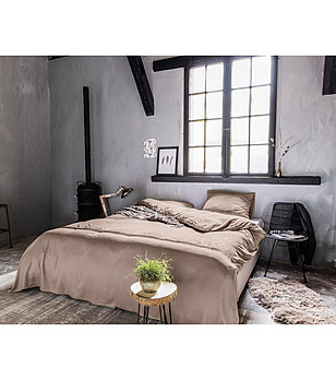 Двоен спален комплект от памук перкал Brussel Premium 200х220 см снимка