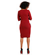 Памучна рокля в червен нюанс Marisa-1 снимка