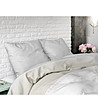 Двоен памучен спален комплект в цвят крем Luxurious 200х220 см-2 снимка