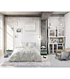 Двоен памучен спален комплект в цвят крем Luxurious 200х220 см-3 снимка