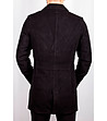 Мъжко палто с вълна в черно Liciano-1 снимка