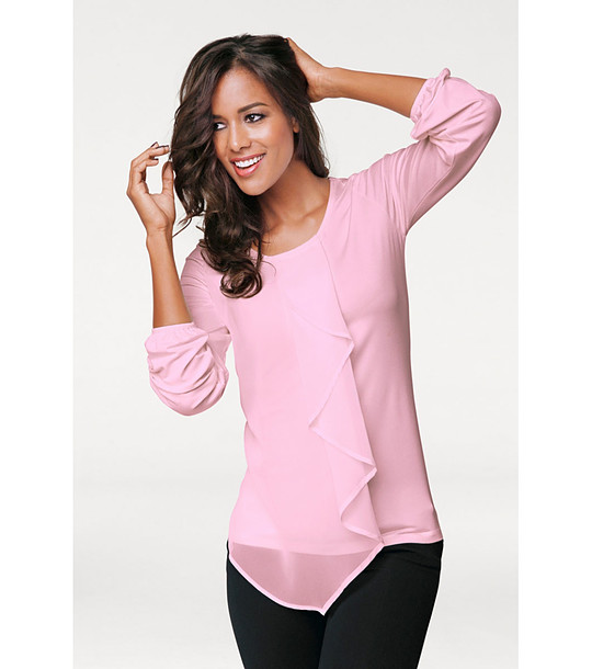 Дамска блуза в розово Lenitta снимка