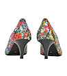 Многоцветни дамски кожени обувки Karra-4 снимка