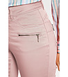 Светлорозов дамски панталон Vitalia за ръст от 160 до 175 см-1 снимка