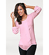 Дамска блуза в розово Lenitta-0 снимка