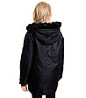 Зимно дамско яке в черно Halmoon-1 снимка