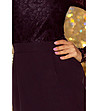 Черна рокля с дантела Cordelia-4 снимка