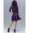 Лилава рокля Selena-1 снимка