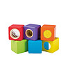 Дървени активни кубчета в контрастни цветове-0 снимка