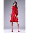 Елегантна червена рокля Jasmine-0 снимка