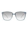 Дамски очила с ефектни рамки в синьо с релефни елементи Ivetta-1 снимка