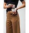 Дамски панталон в кафяв нюанс Erica-3 снимка