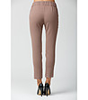 Дамски панталон в цвят мока Delfina-2 снимка