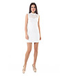 Къса бяла рокля Riatta-0 снимка