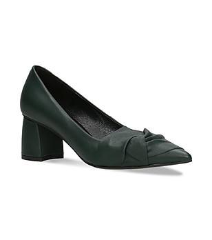 Тъмнозелени дамски обувки Alita снимка