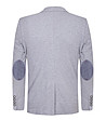 Светлосиво мъжко сако с памук Nassau-1 снимка