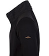 Черна мъжка памучна жилетка Fensome-3 снимка
