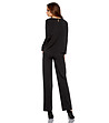 Дамски комплект от блуза и панталон в черно Loretta-1 снимка
