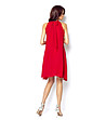 Червена рокля с тюл-1 снимка
